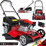 MASKO® Benzin Rasenmäher 5in1 Radantrieb EasyClean Reinigungsfunktion...