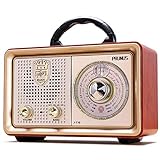 PRUNUS J-110 AM/FM/SW Retro Radio mit Bluetooth, Nostalgie Radio mit 3...