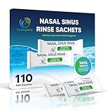 Nasenspülsalz 110 Beutel – 100% Natürliches Meersalz für Nasendusche &...