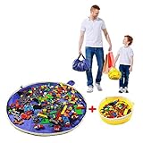 SUMBABO Spielzeug Aufbewahrung Sack für Lego - Spielzeug Aufraeumsack Teppich...