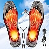 Beheizbare Sohlen USB, Sohlenwärmer, Waschbar Wärmesohlen, Beheizbare...