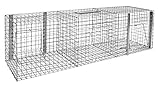 Lebendfalle Vogelfalle Falle Vogel Vögel Mehrfachfalle Kammern 102 x 30 x 30 cm...