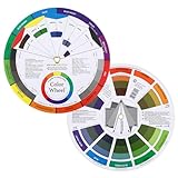 Amabro Farbabstimmungsrad, Farbmischanleitung Palette Farbrad rotierende...