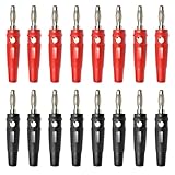 BEELUKY 16 Stück Bananenstecker 4mm Bananenstecker Lautsprecher 20A...