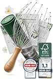 HELDSON® Premium Kopfmassage Spinne 28 Finger - FSC®100% - Kopfmassagegerät -...