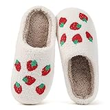 Solutra Hausschuhe Damen Plüsch Winter, Warme Pantoffeln Herren Slippers Damen,...