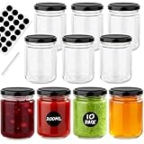 Otauoaea 10 Stück Marmeladengläser Klein, Einmachgläser 200ml mit...