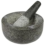 JADE TEMPLE 17036 Steinmörser mit Stößel im Set, effektives und einfaches...