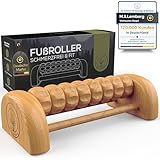 M.S.Lemberg® Fußmassageroller aus Holz - Entspannung Geschenk - Massage für...