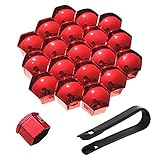 20 StüCke Rad Mutter Cap Universal Reifen Mutter Covers, Kunststoff Nut...