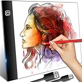 Retoo Leuchttisch A4 LED Licht Pad Painting Zeichenplatte fur Diamant Malerei...