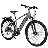Hyuhome E-Bikes für Erwachsene Herren und Damen, 27,5 Zoll E-MTB Fahrräder,...