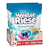 Weißer Riese Universal Trio-Caps Aromatherapie Floral Sensation (120 Wäschen),...