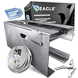 Deagle® Anhängerschloss + Rundschloss + Hochwertige Verzinkung + Optimaler...
