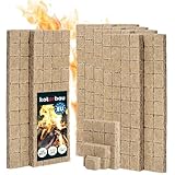 KOTARBAU® Set mit 400 Stück - Grillanzünder - Kohleanzünder Anzündkamin -...
