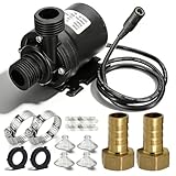 Wasserpumpe Brushless DC 12V, Tauchpumpe Mini mit Keramik Achse, Umwälzpumpe...