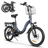 SAMEBIKE E Bike Elektrofahrrad E-Bike Klapprad 20 Fat Tire E-Fahrrad...