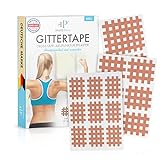 Health Press® Gittertape Cross Tape – Größe Typ Mix 134 Stück –...