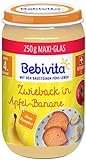 Bebivita Frucht & Getreide Zwieback in Apfel-Banane, 250 g