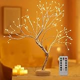 Lecone LED Lichterbaum, Bonsai Baum Licht Warmweiß Verstellbare Äste, 108 LED...