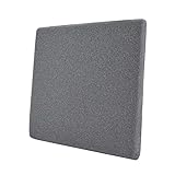 Amazon Basics Memoryschaum-Sitzkissen - 37.6 cm x 38 cm x 3 cm, grau,...