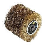 Fartools 110885 Bürste mit Messingdraht, 0,3 mm, Ø 120 mm, L 100 mm,...
