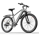 GUNAI GN27 E-Mountainbike 27,5 Zoll mit 48V 10,4AH Akku, 7 Drehzahl- und...