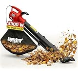 Hecht Laubsauger Elektro – 3300 Watt - Mit Häcksler 10:1 – Großer 45 L...