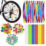 140 Stück Speichenreflektoren Fahrrad,360°Sichtbarkeit Reflektoren...