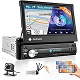 Hikity Android RDS Autoradio mit Navi Bluetooth Freisprecheinrichtung Autoradio...