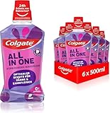 Colgate Mundspülung All In one 6x500 ml – für sofortige & anhaltende Frische...