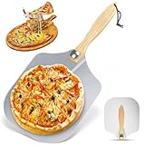 SPEENSUN Pizzaschieber,Pizzaschaufel aluminium mit klappgriff-35.6 *...