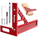 3D-Mehrwinkel-Messlineal, Preciva 3D-Gehrungswinkel aus Aluminiumlegierung...