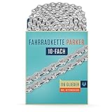 Alphatrail Fahrradkette Parker 10-fach 116 Glieder I Kompatibel mit Shimano,...