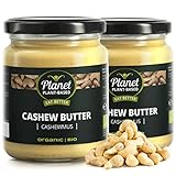 Planet Plant-Based Bio Cashewmus / 2er Pack (2x250g) / Cashew Butter / Extrem...