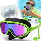 COZII Taucherbrille Kinder, Schwimmbrille Kinder für Jungen Mädchen mit...