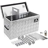 CargoVA - Wasserfeste Deichselbox - Mit Befestigung & Vorhängeschloss -...