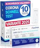 Adeste – NEU 10 x 1er Corona Schnelltest für Zuhause COVID 19 Antigen Rapid...