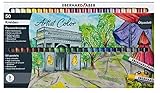 EBERHARD FABER 522050 -Ölpastellkreide Artist Color, 50 bruchsichere Ölkreiden...