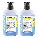 Kärcher RM 610 Autoshampoo 3-in-1 1000ml, 2er Pack (2 x 1000ml)