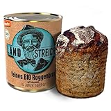 LANDSTREICHER Demeter Bio Dosenbrot, 10 Jahre haltbar (6, Roggenbrot)