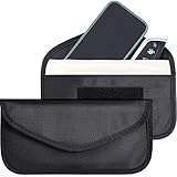 MOJOTIC Strahlenschutz Handy,Große Faraday Tasche,WiFi/GSM/LTE/NFC/RF Signal...