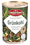 DREISTERN Grünkohl mit Kasseler und Mettenden 400 g I leckeres Fertiggericht...