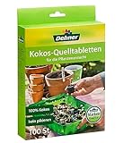 Dehner Kokos-Quelltabletten, mit Nährstoff-Mix, zur Anzucht von Stecklingen,...