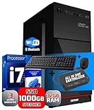 GMR Ultra i7 Business Office PC - Schneller Rechner | 3 Jahre Garantie | 32 GB...