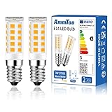 AmmToo E14 LED Lampe warmweiß 2700K, 480 Lumen LED Leuchtmittel 3W entspricht...