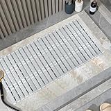 BUYGOO Badewannenmatte rutschfest, Duscheinlage rutschfest 40x90 cm,...