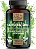 Gerstengras Kapseln -BIO- 180 Stück - 3000mg je Tagesdosis I WICHTIG: 100%...