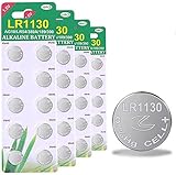 GutAlkaLi 40 Stück AG10 LR1130 1.5V Alkaline Knopfzelle Batterien Ohne...