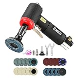 Druckluft Winkelschleifer Set - Mini Druckluft Schleifer mit 6mm & 3mm...